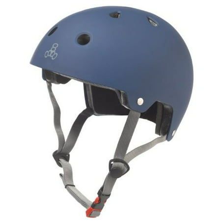 Triple Eight 3023 Dual Certified Helmet Large/x-large Blue Rubber for sale online
